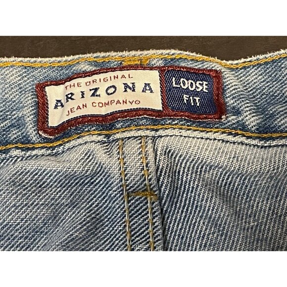 Arizona Jeans loose fit shorts mens 40 x 10 blue - Picture 5 of 10